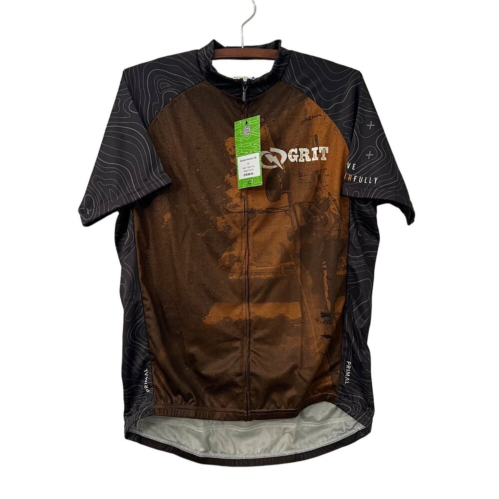 Primal Quantum Services 2023 Grit Sports Cut Cycling Jersey Mens Large NEW